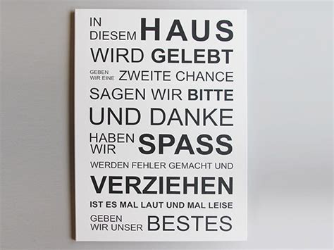 In diesem haus wird gelebt ⭐️ die aktuell besten modelle im test! Wandtattoo auf Leinwand anbringen - Anleitung Wandtattoos ...