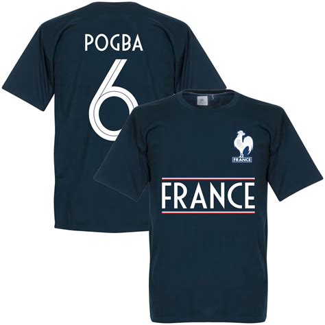 Bestel hier het frankrijk shirt en tenue voor kinderen en volwassenen. Frankrijk fan shirt Pogba - Voetbalshirts.com