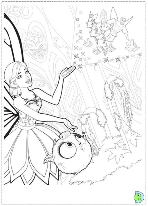 Supercoloring.com is a super fun for all ages: Barbie Mariposa and the Fairy Princess coloring page ...