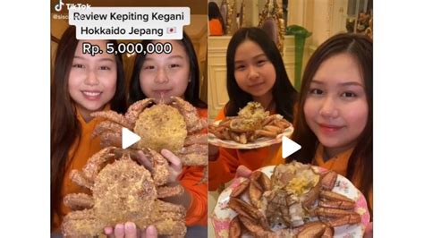 Dalam narasi videonya, sisca kohl. Viral di TikTok, 8 Makanan Mewah yang Pernah Direview Sisca Kohl! - Foto 1