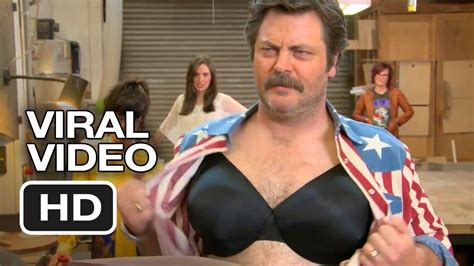 Nick offerman and megan mullally have previewed a documentary skit from the upcoming live special of their comedy tour, 'summer of 69: Somebody Up There Likes Me Viral Video (2013) - Nick ...