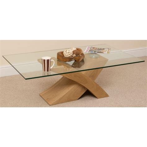 The table is made of solid sheesham wood. Milano Glass and Wood Coffee Table | Light Oak