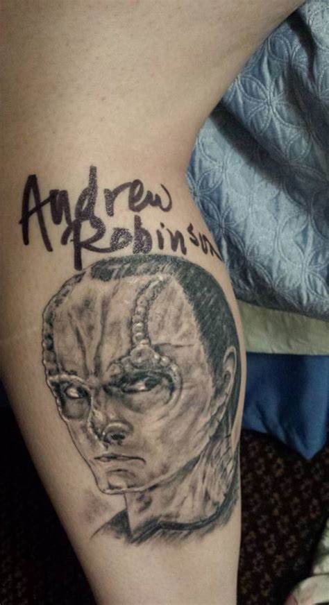 Browse 2019's best startrek tattoos for men & women. My tattoo of Garak from Star Trek Deep Space Nine ...