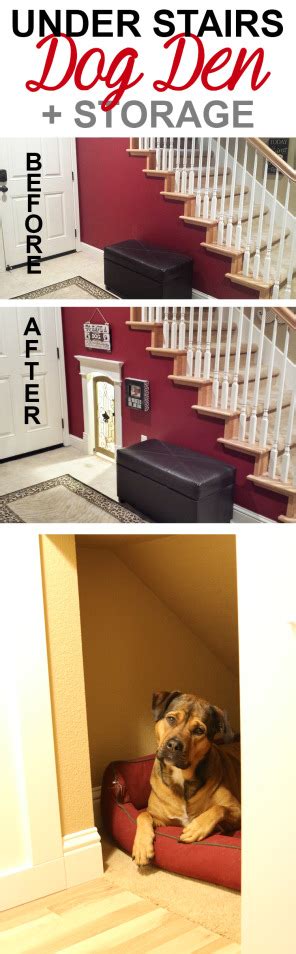 The people under the stairs16+. Under Staircase Storage & Built In Dog Den | Dog den, Dog ...