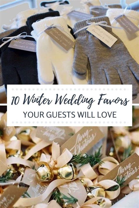 Finding wedding guest outfits for a summer wedding can be overwhelming. 10 Winter Wedding Favors Your Guests Will Love - My ...