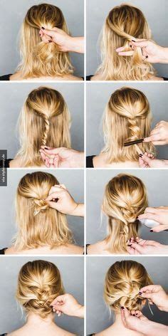 Mehr volumen durch den „triple bun. Hochsteckfrisuren kurze dünne haare | Frisuren, Frisur ...