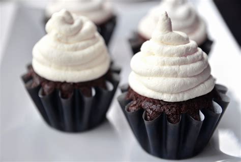 If you're uncertain about the quality of your cupcake liners, brush the inside with some vegetable oil for easier cupcake liner removal when eating. Gluten-Free & Vegan Chocolate Cupcakes - Fablunch