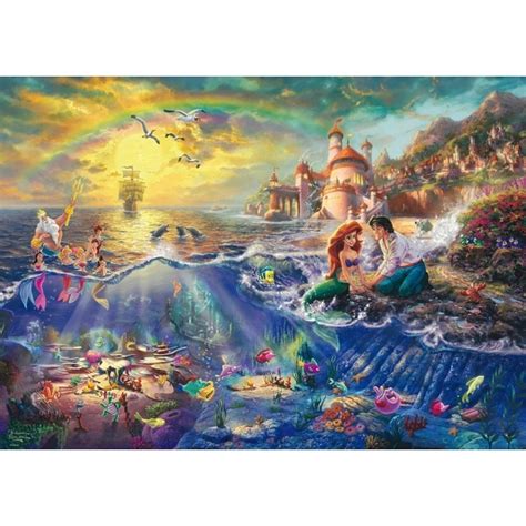 From your shopping list to your doorstep in as little as 2 hours. Ex-Display Thomas Kinkade Disney The Little Mermaid 1000 ...