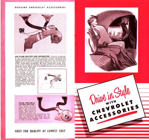 Autoanything.com has been visited by 10k+ users in the past month 1949 Chevrolet Accessories Brochure