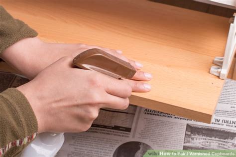 Maybe you would like to learn more about one of these? How to Paint Varnished Cupboards: 6 Steps (with Pictures)