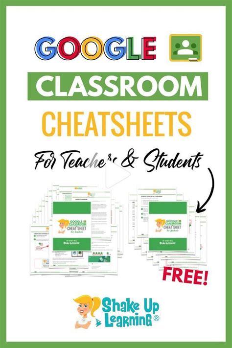 It works best when used in collaboration with g suite education and google hangouts. The Google Classroom Cheat Sheets for Teachers and ...