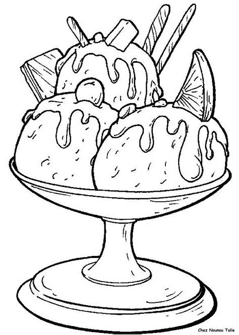 The colouring pages you will find as you delve through the site have been created for activity village over the years in a variety of styles and to appeal to a wide range. its ice cream | Food coloring pages, Food coloring, Ice cream