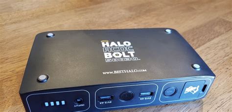 What is a halo jump? Review: Halo Bolt 58830 Portable Car Jump Starter with AC Outlet