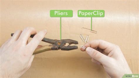 Straighten out one of your paper. Pick a Lock Using a Paperclip | Paper clip, Get the job