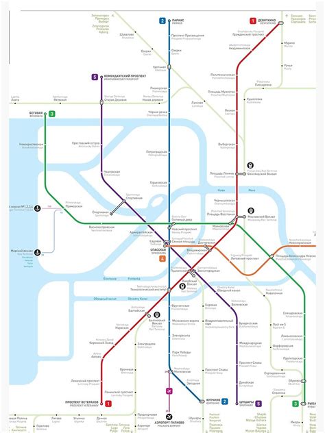 59° 56' 19.1 norden, 30° 18' 50.9 osten. "Sankt-Petersburg Metro Karte" Spiralblock von jugcerovic ...