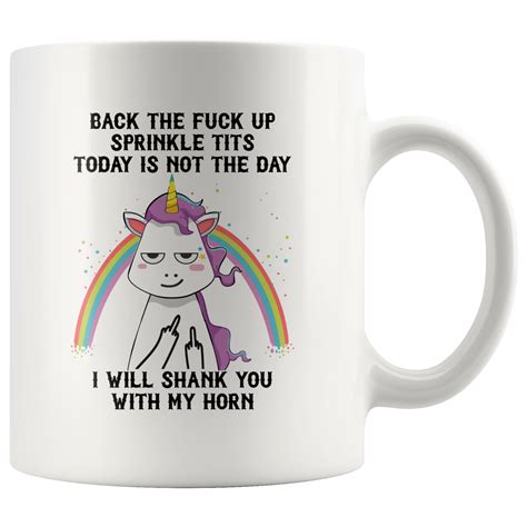 Whether you enjoy a latte, a cappuccino, or simply black coffee, these funny coffee quotes and sayings﻿ will have you nodding your head﻿ and will tempt you to reach for another cup. Gifts Back The F Up Mug | Funny coffee mugs, Mugs, Friend mugs