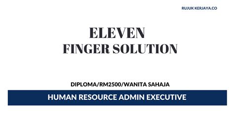 Jawatan kosong terkinijawatan kosong terkini pilihankerja swasta. Jawatan Kosong Terkini Eleven Finger Solution ~ Human ...