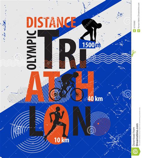 The symbol for triathlon in the olympics conflict  edit  two major rule making bodies, the itu and wtc, had an overlap of rules and authority, an issue which began to create conflict in the 2000s. Vector Illustration Of A Triathlon. Stock Vector ...