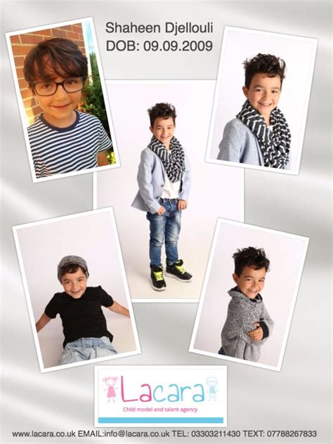 Model portfolios - Lacara child model and talent agency