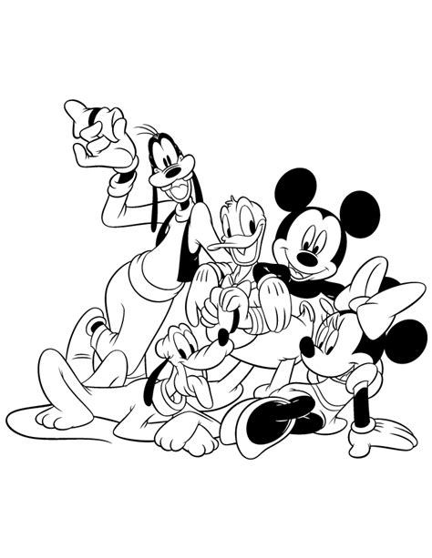 Mickey mouse always usually appears paired with female mouse characters, minnie mouse. BABY Mickey Mouse AND FRIENDS Coloring Pages - Coloring Home