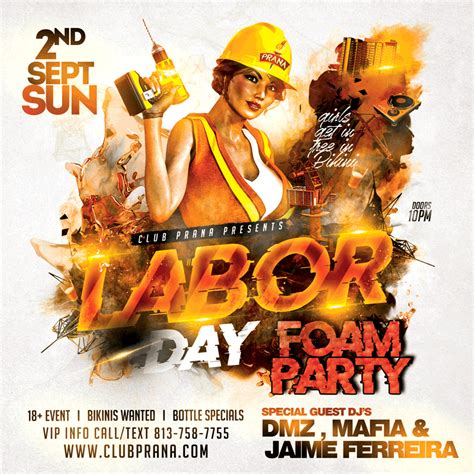 We then say in may, in summer, in 1990, in the 80s, in the last century, in the dark ages and in the future. Labor Day Foam Party at Club Prana, Tampa FL - Sep 2, 2018 ...