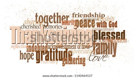 Max rep highlander thanksgiving montage. Graphic Typographic Montage Illustration Word Thanksgiving ...