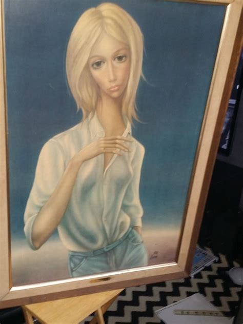 Maybe you would like to learn more about one of these? MARGARET KEANE BIG EYES ON THE BEACH EXTREMELY RARE 26X38 ...