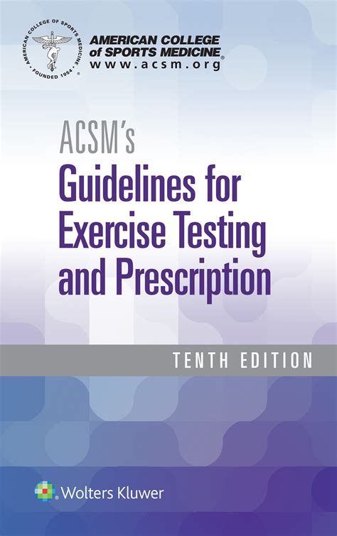 Be sure to run the system test before you sign in to register for an online proctored exam. Coop Zone - ACSM's Guidelines for Exercise Testing and ...