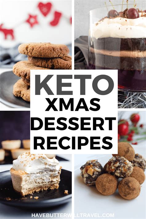 Low calorie sweets, desserts recipes : Keto Christmas Desserts All The Family Will Love - Have ...