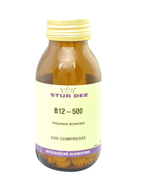 Multivitamin/mineral supplements typically contain vitamin b12 at doses ranging from 5 to 25 mcg. B12 - 500 di STUR DEE (100 compresse) € 9,35