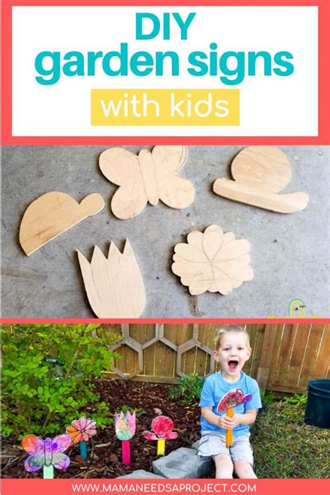 This project is so simple and you can customize your markers by adding any number of colors or designs. Scrap Wood Garden Signs | Easy DIY with Kids | Mama Needs ...