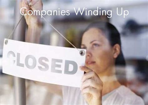 Companies winding up rules malaysia. Companies Winding Up - Alex Chang & Co.