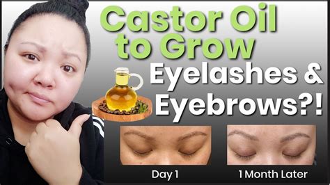 Back in the early 2000's, i was going through a stage where i on this castor oil eyebrow before and after video the eyebrows in the afterwards have a very shiny, lush and healthy appearance. How To Grow Your Lashes Using Castor Oil | Before and ...