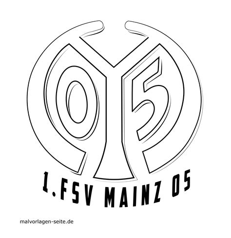 Get logo get kit get template link images / copy text. Vorlage Logo 1. Fsv Mainz 05 | Gratis Malvorlagen Zum ...