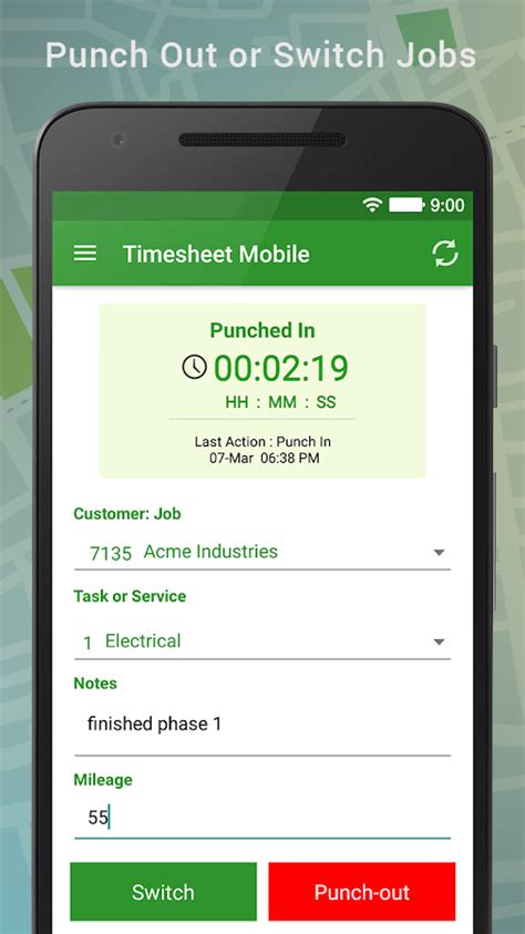 Clock in and clock out from any device. Employee Time Clock with GPS - Android Apps on Google Play
