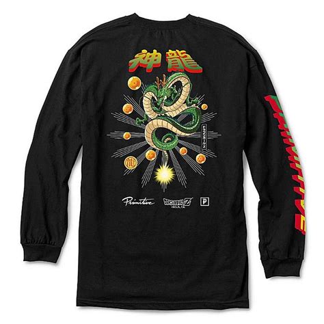We did not find results for: PRIMITIVE X DRAGON BALL Z Tee-shirt à manches longues Shenron Wish LS Black + Gold