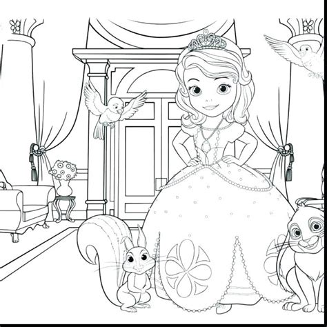 So if you want to link or download (pdf) a coloring page or image, simply follow the links to your category of choice or use the search function at the top of the site. Sofia The First Coloring Pages Pdf at GetDrawings | Free ...