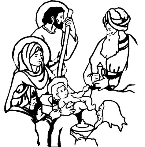 You will also find a mini nativity set of printables to colour in, cut out and stand up for your own nativity scene. Epiphany and Jesus Coloring Pages - Free Printable ...