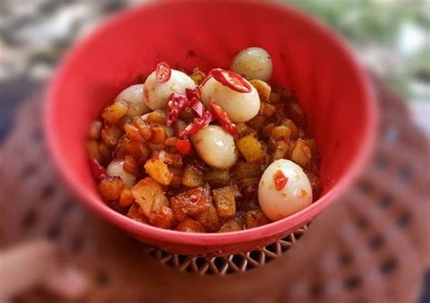 Simpan ke bagian favorit tersimpan di bagian favorit. Resep 12.Sambal Goreng Kentang Telur Puyuh oleh Ayuy18 ...