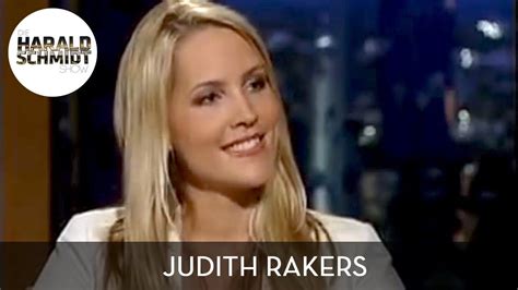 Judith rakers (born 6 january 1976 in paderborn, germany) is a german journalist judith rakers (es); Judith Rakers | Die Harald Schmidt Show - YouTube