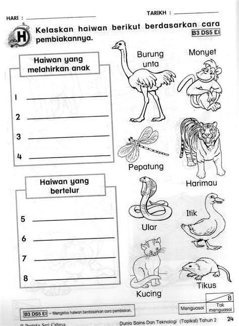 Rencana kerja tahunan (rkt) adalah rencana kerja yang akan digunakan sebagai pedoman pelaksanaan kegiatan sekolah selama 1 tahun pelajaran. latihan haiwan sains tahun 1 - Yahoo Image Search Results ...