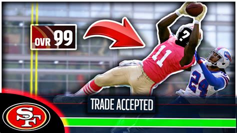 Watch the video explanation about how to get any player on madden 17 franchise!! MEGA TRADE FOR 99 OVR PLAYER IS ACCEPTED! Madden 17 49ers ...