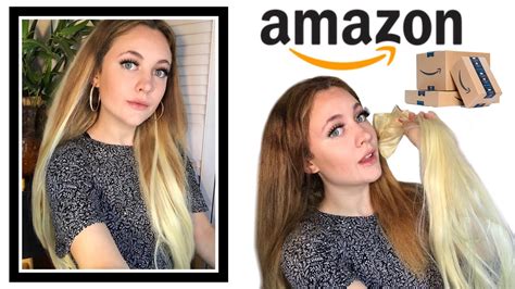 Hair extensions for short hair amazon. Trying the cheapest Amazon hair extensions! - YouTube