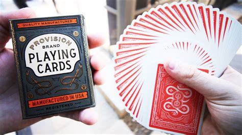 We did not find results for: Deck Review - Provision Playing Cards Theory11 - YouTube