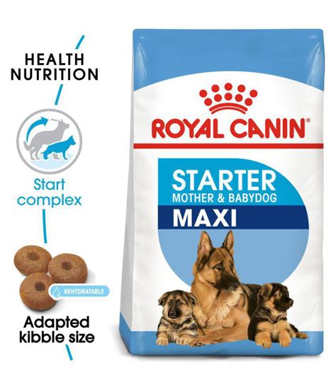 Different dogs have different nutritional needs, and this makes finding the right dog food a difficult task. Royal Canin Maxi Starter Dry Dog Food 15 Kg: Buy Royal ...