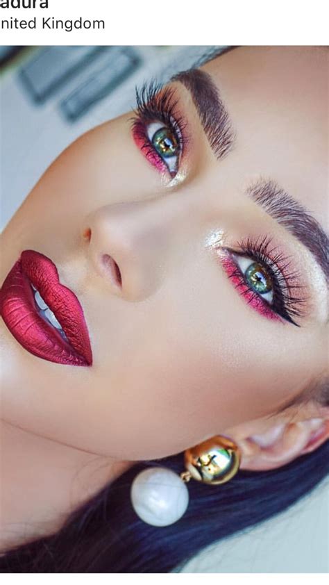 lip colors #LIPCOLORS | Burgundy makeup, Red lip makeup, Burgundy makeup look