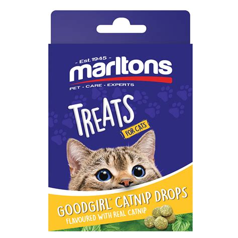 What else has worked for you? Marltons Good Girl Catnip Drops Treat for Cats - Pet Hero