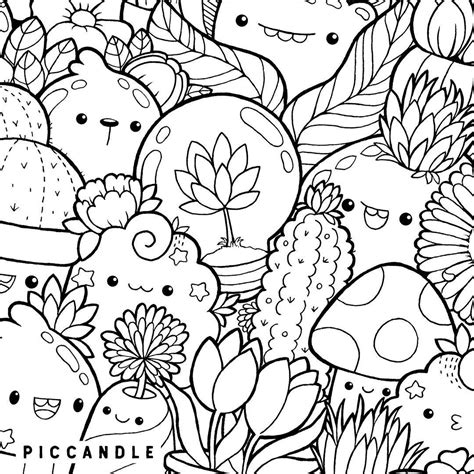 3 doodle monster coloring pages. 4,588 Likes, 24 Comments - Zainab (@piccandle) on ...