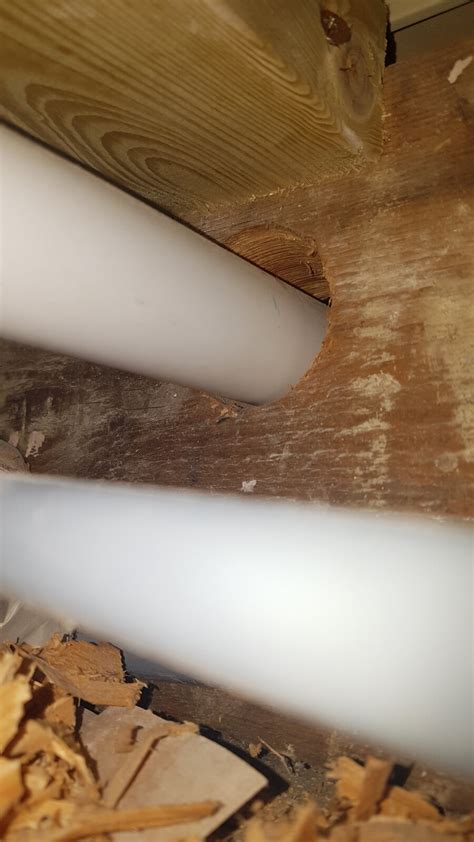 Installing wall tile in bathroom. Bathroom floor loading- waste pipe running through each ...