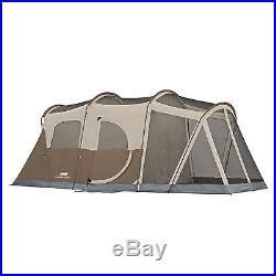 Spread out on your next camping trip with ample space to lounge and stretch in the coleman 6 person cabin tent with screened porch, 2 rooms, evergreen. Coleman 6 Person 2 Room Screened Camping Tent Outdoor ...